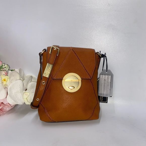 Foley + Corinna Handbags - NWT Foley + Corrina Sedona Sunset Phone Bag Crossbody Cognac Small